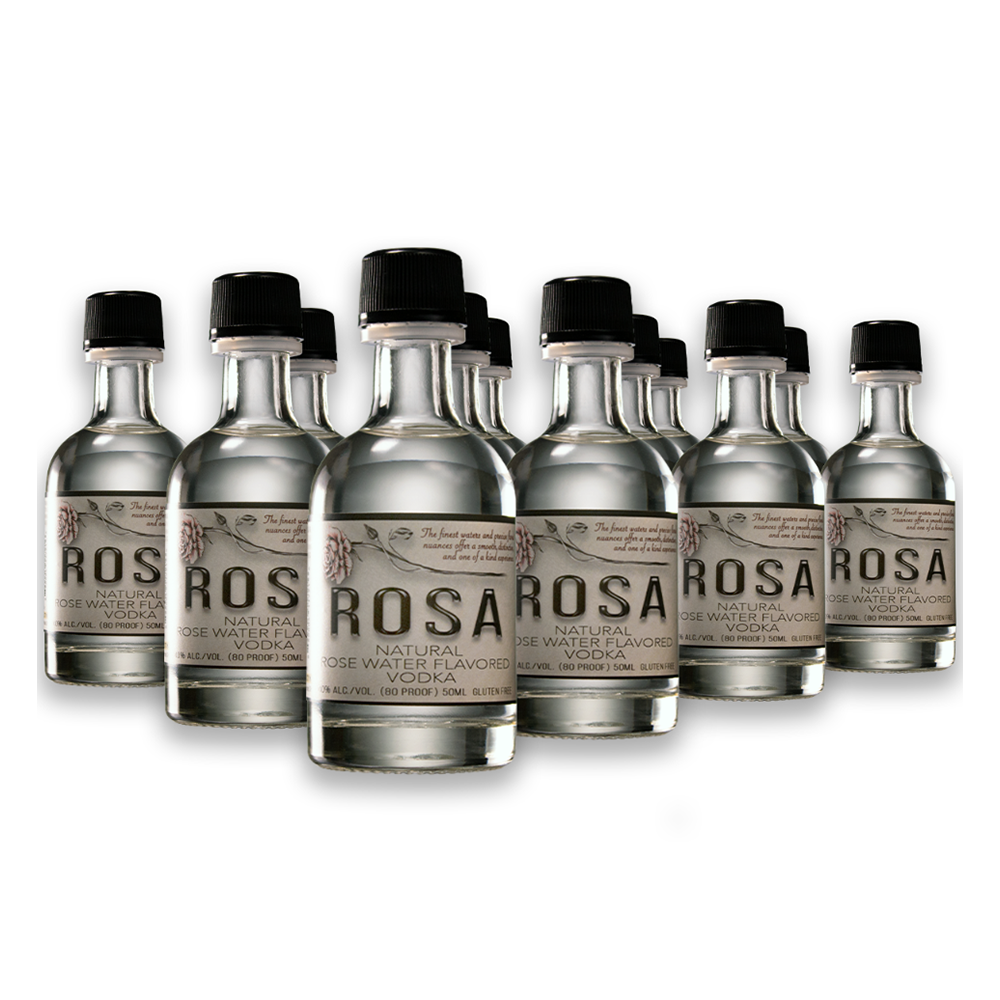 12 pack of Rosa Vodka 50ml