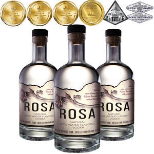3 packs of Rosa Vodka 750ml
