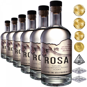 6 packs of Rosa Vodka 750ml